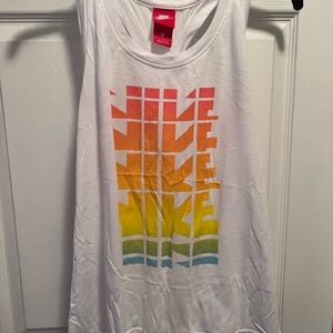 Nike, size L, multi color tank top